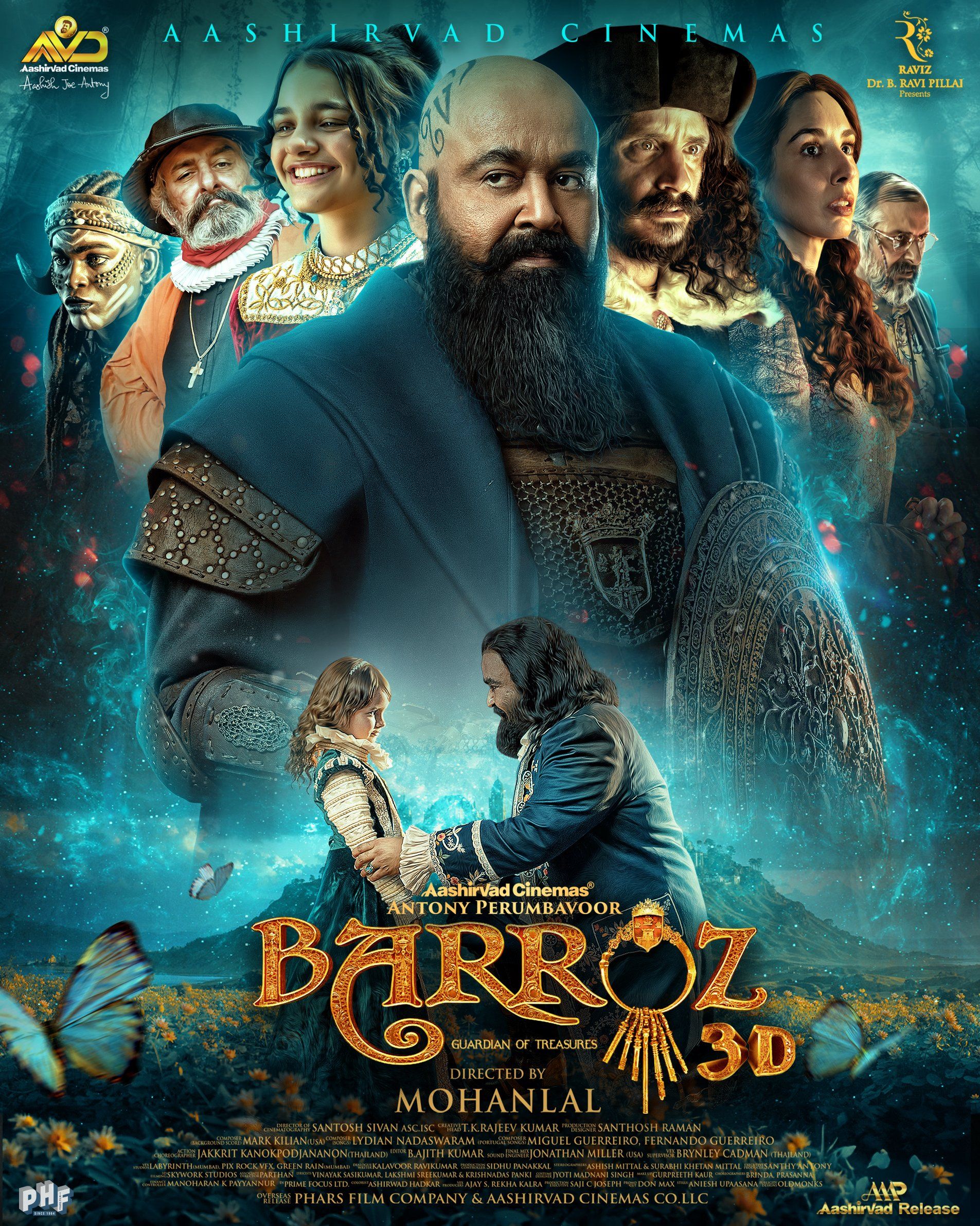 Barroz: Guardian of Treasures (2024) Hindi Dubbed HDRip