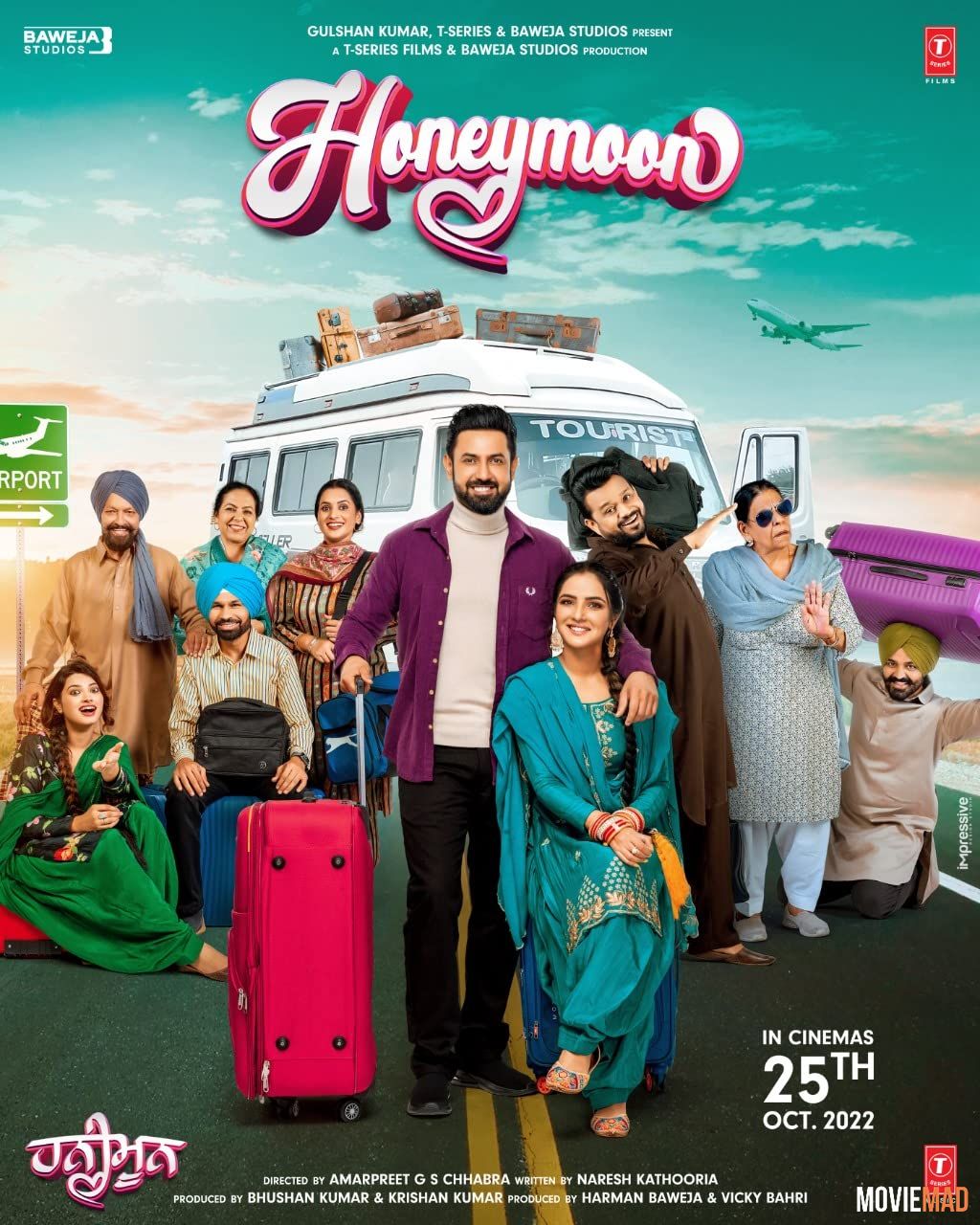 Honeymoon 2022 Bengali (Voice Over) Dubbed CAMRip Full Movie 720p 480p