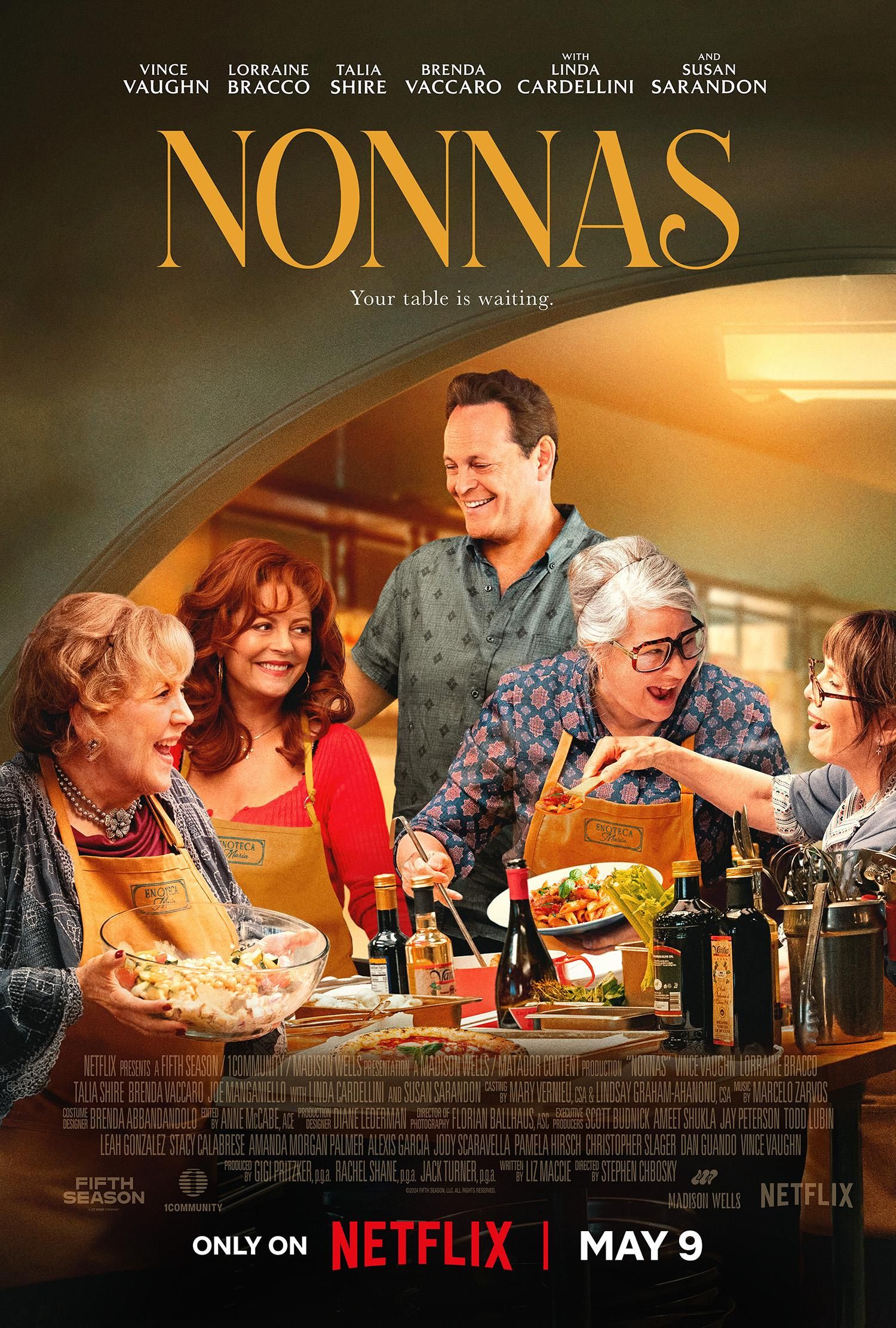 Nonnas (2025) Hindi Dubbed HDRip
