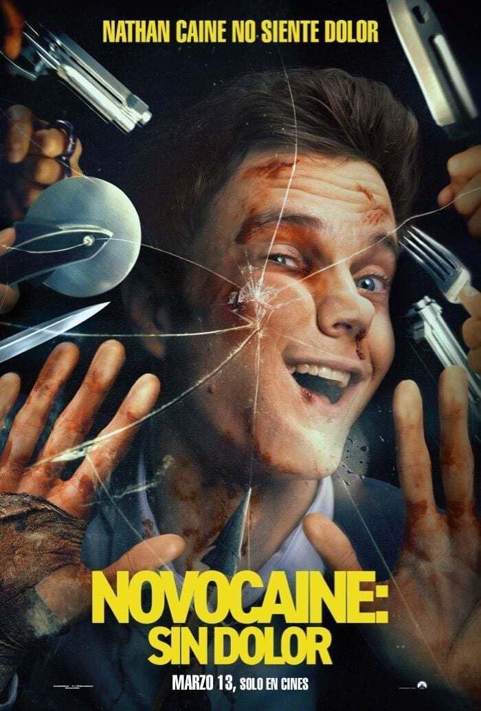 Novocaine (2025) Hindi ORG Dubbed Full Movie HDRip