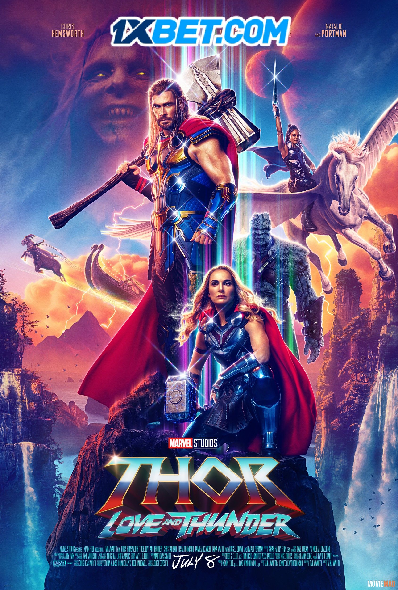 Thor Love and Thunder (2022) Bengali (Voice Over) Dubbed WEBRip Full Movie Watch Online